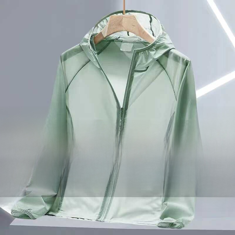 Summer Clothing Work - メンズアイスシルク軽量通気性夏の日焼け防止服屋外サイクリング釣り大型ジャケット作業用