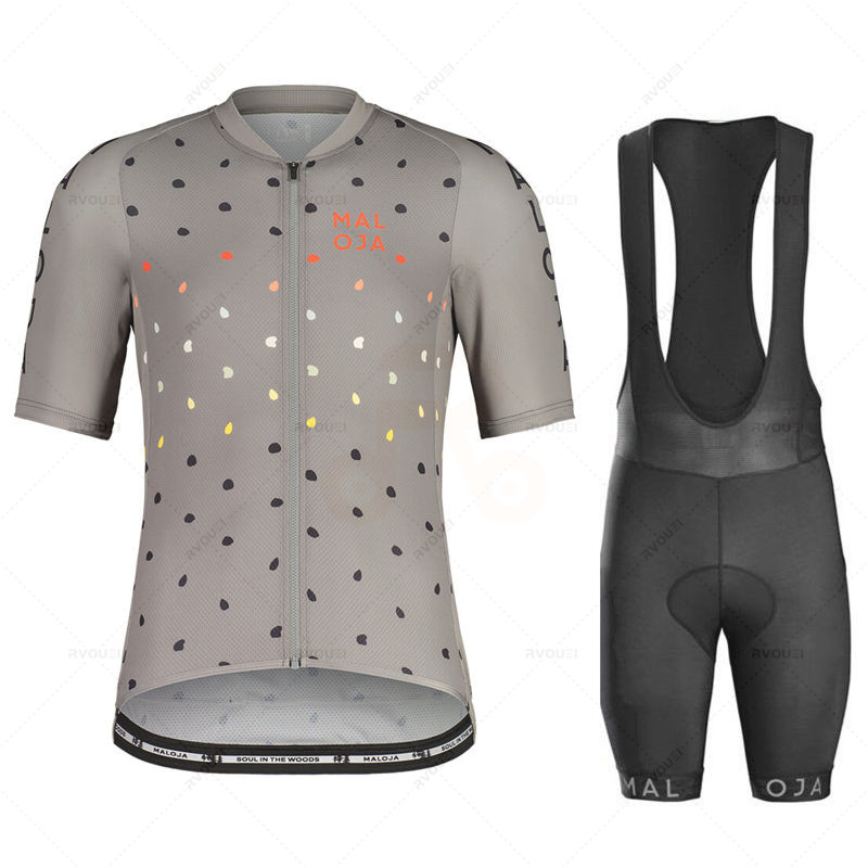 Summer Clothing Men Sale - Maloja-半袖サイクリング服セット、自転車服、通気性のあるアンチUV自転車ウェアジャージ、夏
