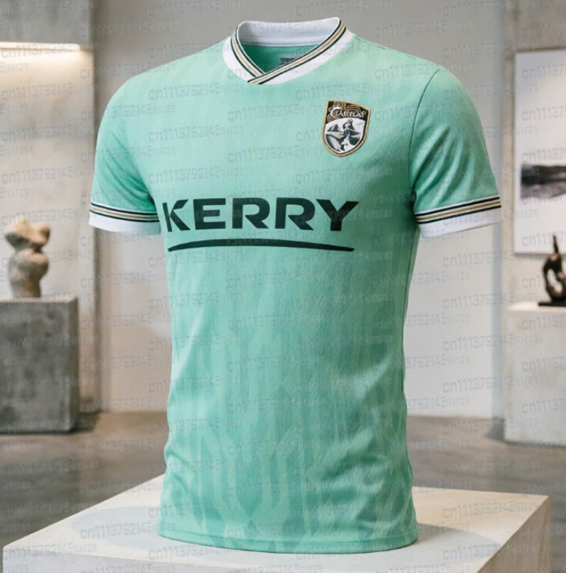 Ireland Summer Clothing - 2026年アイルランド・ケリー・フットボールジャージー、サマースポーツ用オーバーサイズTシャツ、通気性・速乾性のあるストリートウェア、ファミリーマッチング