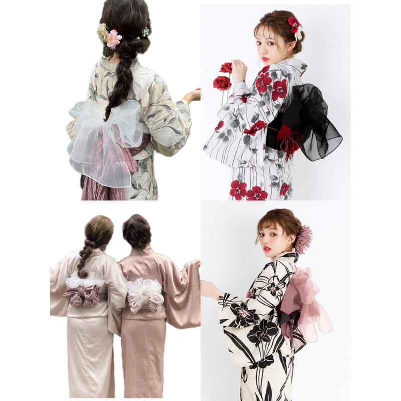 Summer Clothing Accessories - 夏着物バスローブベルトレース着物ベルトアクセサリーレーススカーフ小物女性の民族衣装ステージ衣装