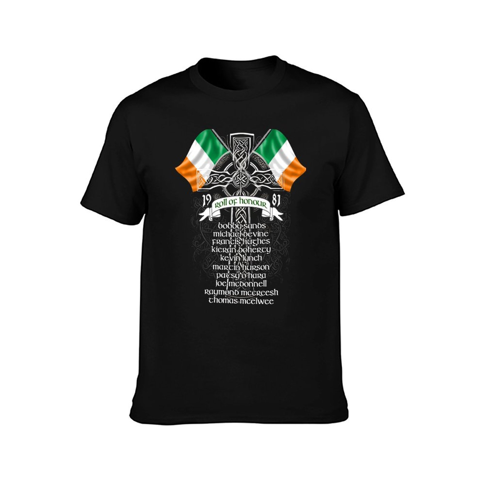 アイリッシュハンガーストライク1981-メンズTシャツ、ボー - Ireland Summer Clothing のレビューと価格