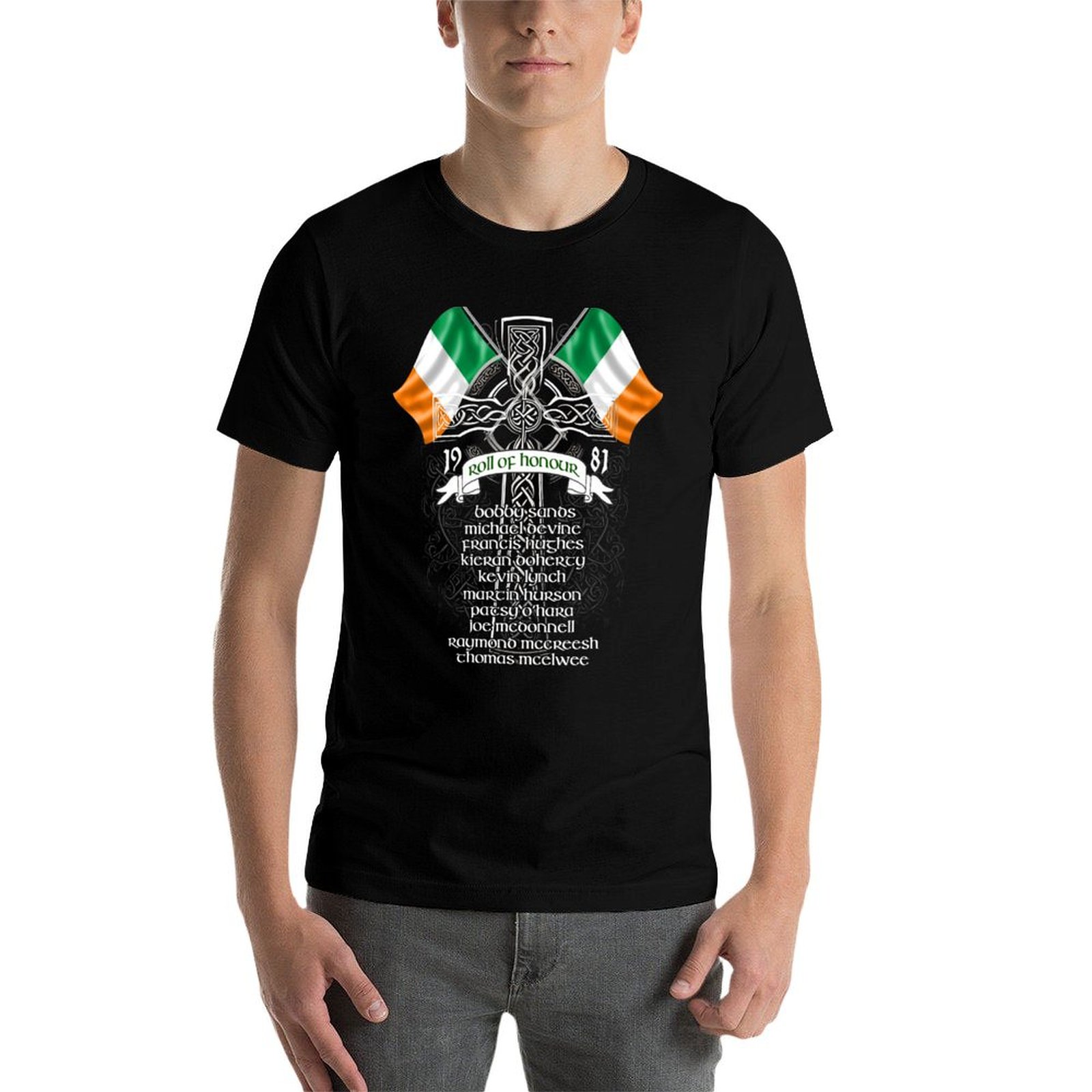 アイリッシュハンガーストライク1981-メンズTシャツ、ボー - Ireland Summer Clothing のレビューと価格
