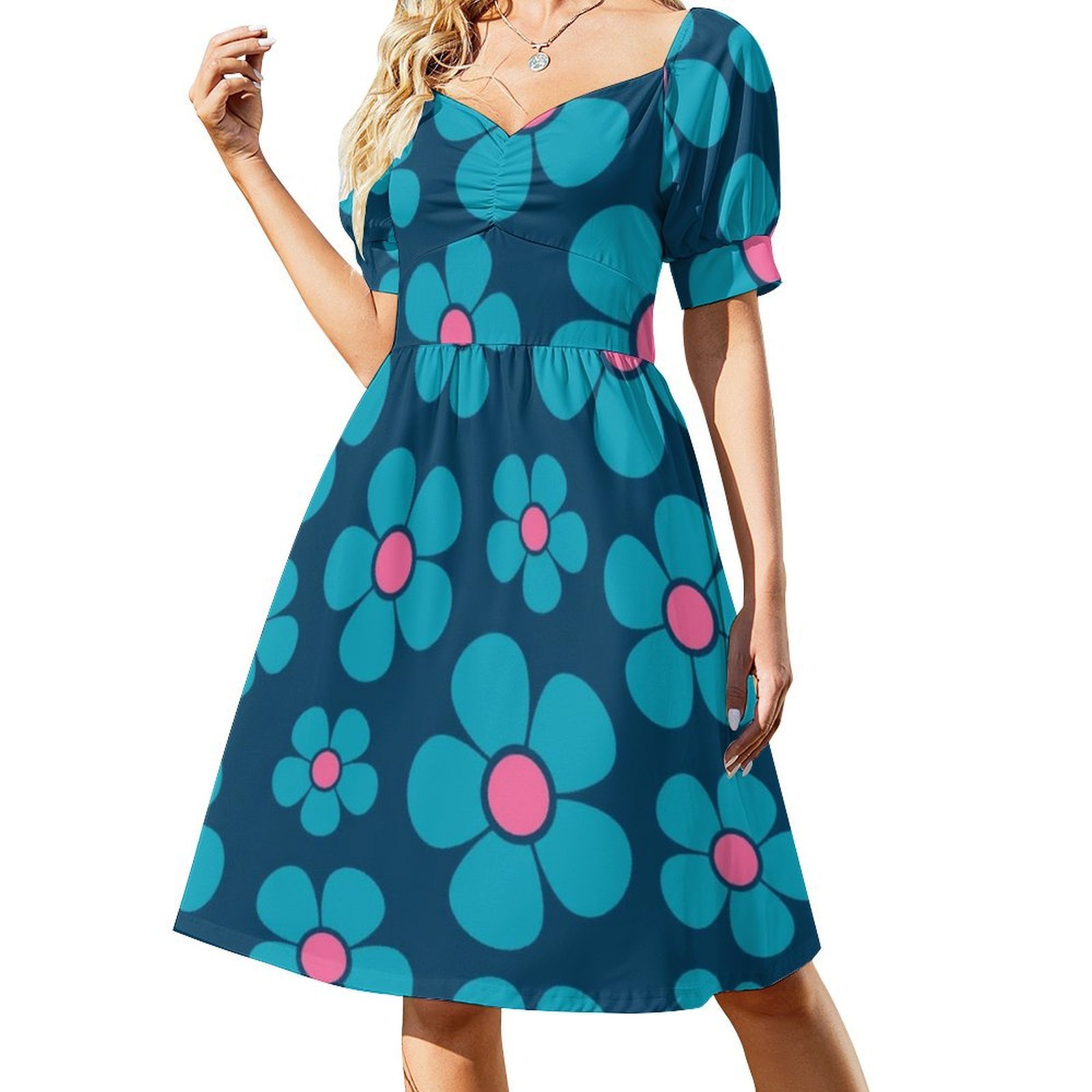 レト 1960 年代スタイル ミッドモダン 花柄 レディース - Summer Clothing Styles For Women のレビューと価格