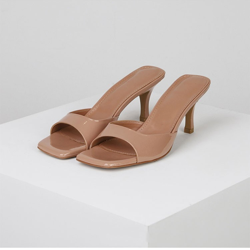 新しい夏の女性のスリッパ豪華なオープントゥハイヒールサンダル - Summer Clothing Modest のレビューと価格