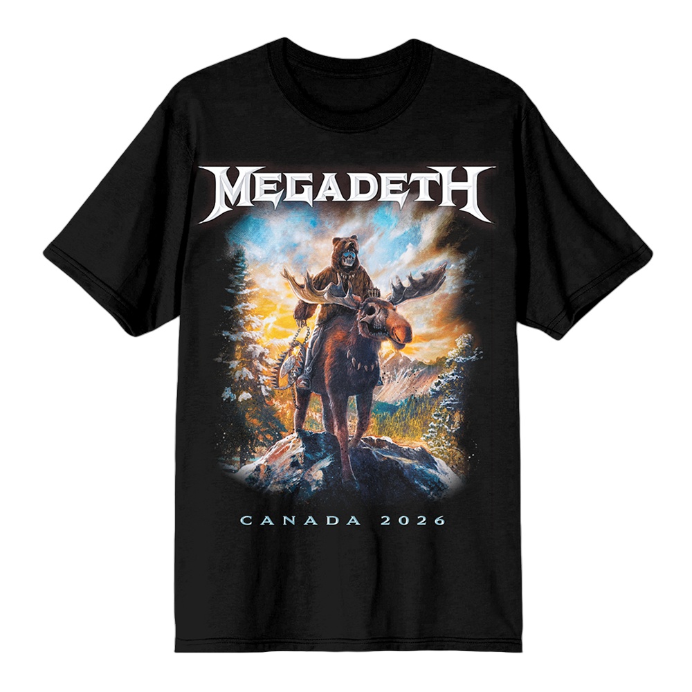ロックバンドメガデスカナダ別れツアー Tシャツ男性女性夏の綿 - Summer Clothing Canada のレビューと価格