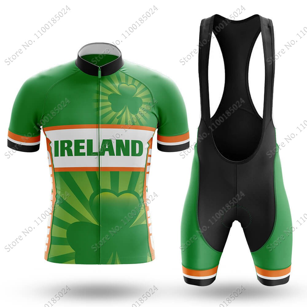 サイクリングジャージーセット,マウンテンバイクスーツ,自転車 - Ireland Summer Clothing のレビューと価格
