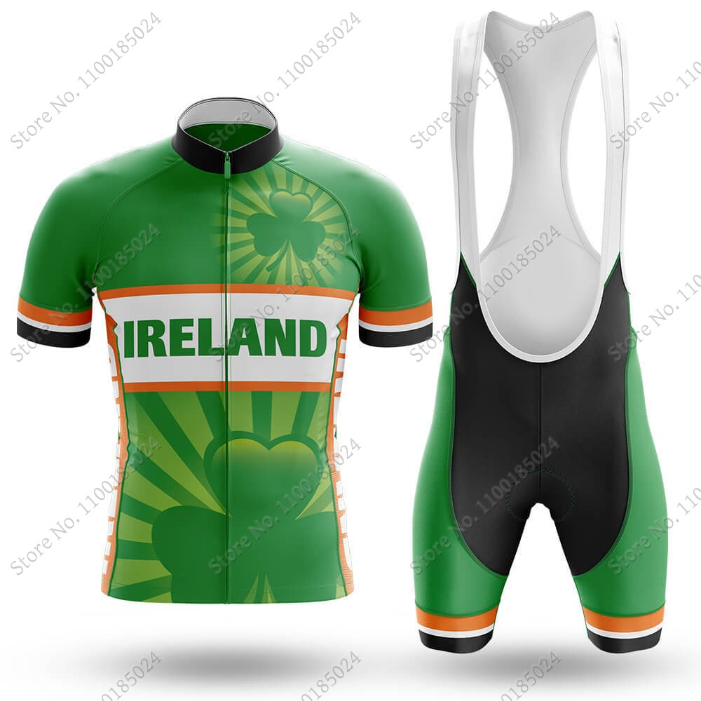 サイクリングジャージーセット,マウンテンバイクスーツ,自転車 - Ireland Summer Clothing のレビューと価格