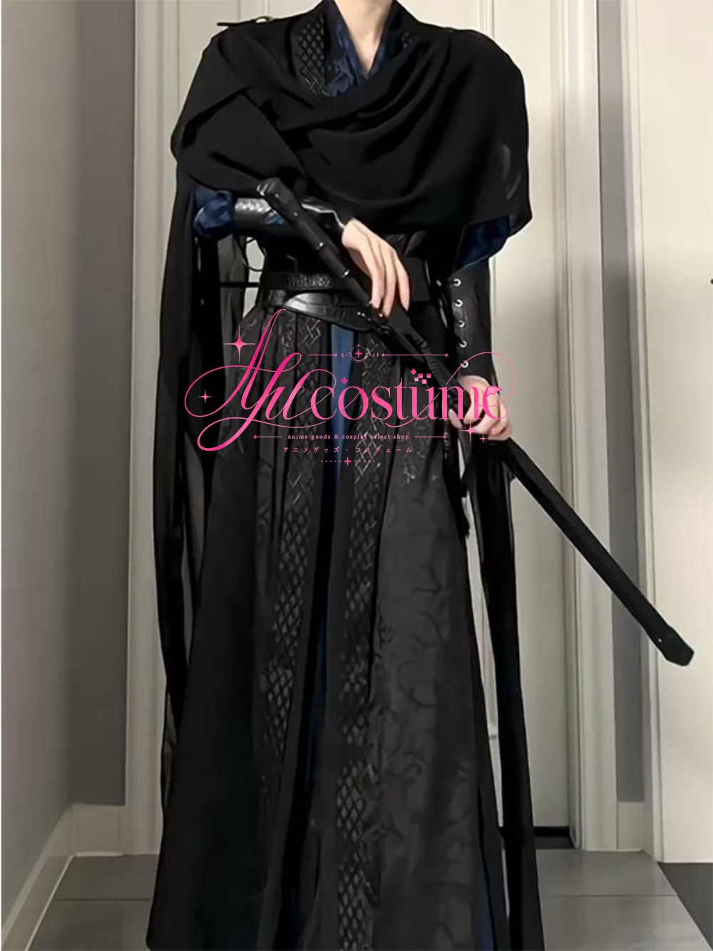 中国武侠漢服ユニセックススリムフィット剣士風古代衣装、春夏祭 - Summer Clothing Japan のレビューと価格
