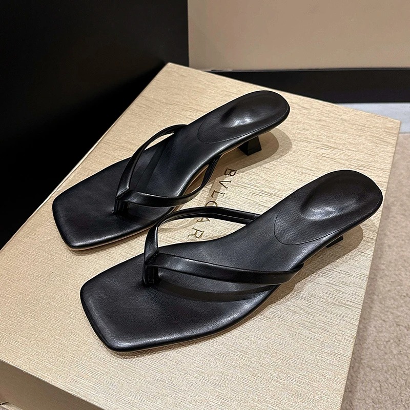 夏の女性のクリップトゥスリッパコンフォートローヒールスライド - Summer Clothing Modest のレビューと価格