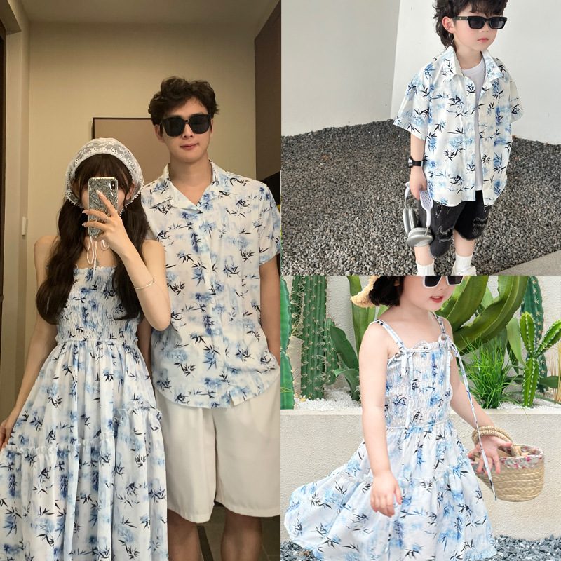 家族,母,娘,ビーチドレス,お父さん,息子,息子,子供,夏の - Summer Clothing Resort のレビューと価格