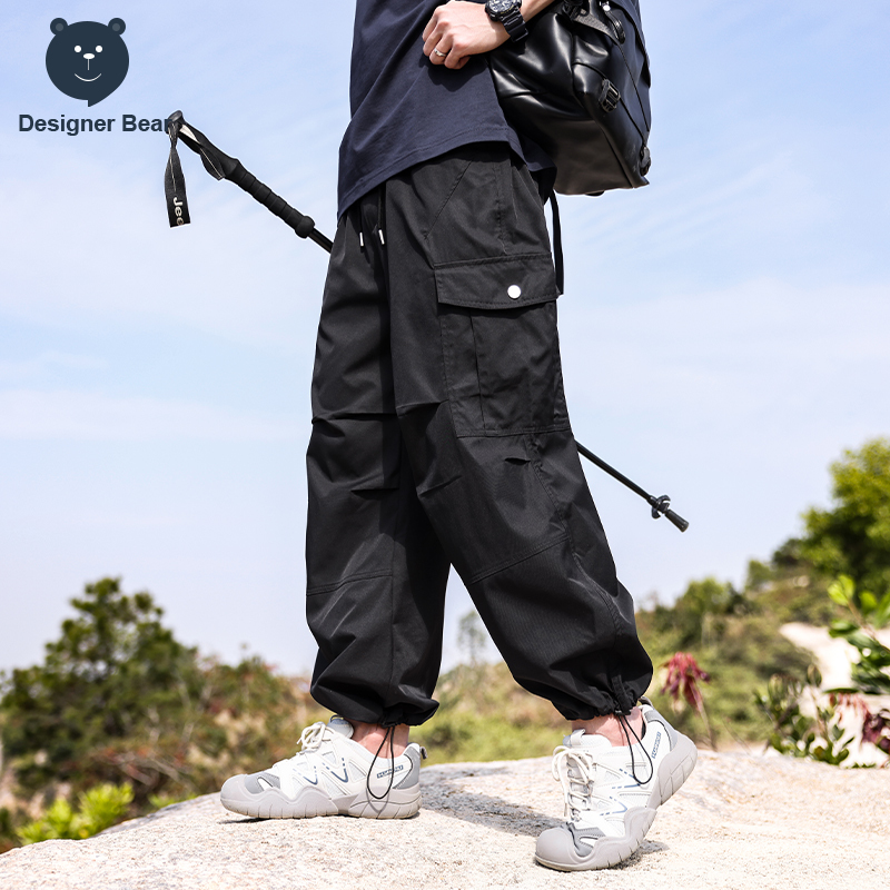 ブランド服春夏メンズだぶだぶのカーゴパンツアウトドアパンツワ - Summer Clothing Work のレビューと価格