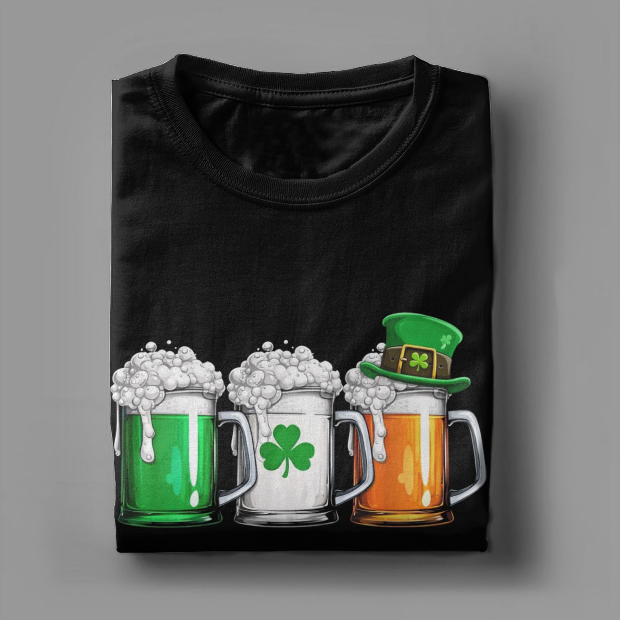 メンズアイリッシュビールアイルランド旗聖パトリックデー Tシ - Ireland Summer Clothing のレビューと価格