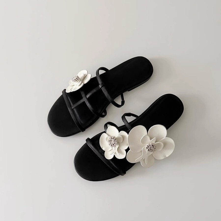 夏の新しい女性用シューズ、スリッパ、ストリートファッション、 - Summer Clothing Modest のレビューと価格