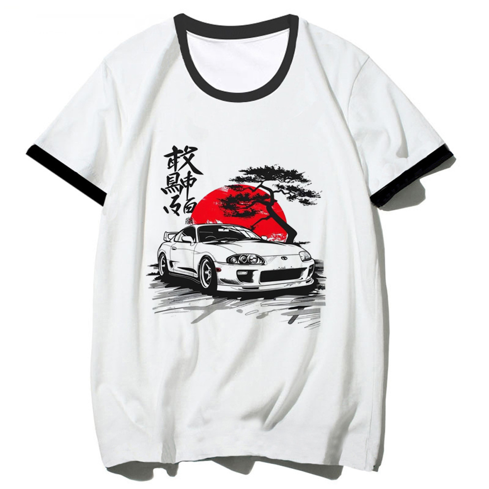 イニシャル d シャツ女性美的かわいいグラフィックゴシックク - Summer Grunge Clothing のレビューと価格